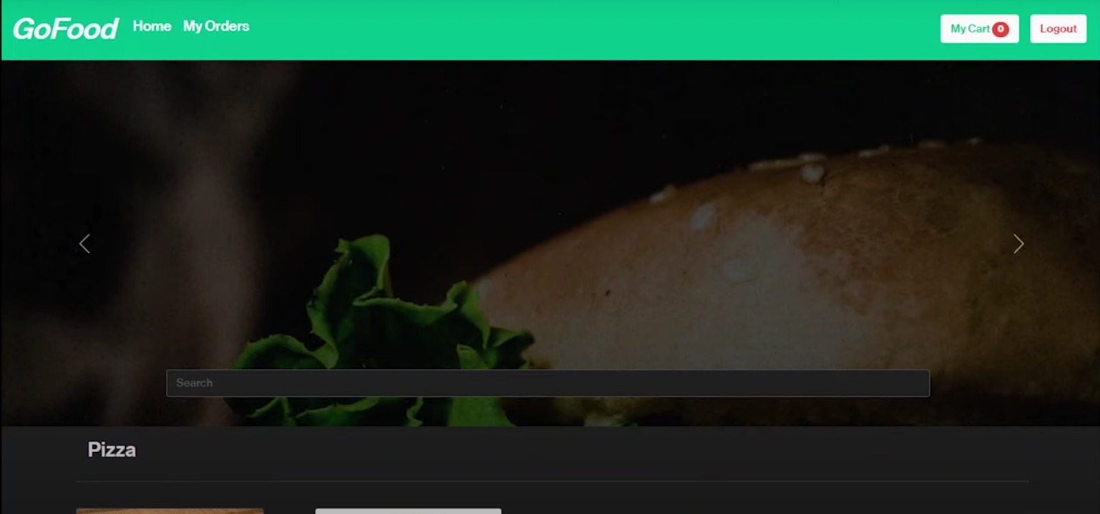 Go Food - Order Page